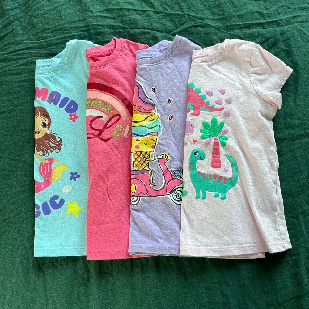 The Children's Place Kids Short Sleeve Tees - Multicolor Pack